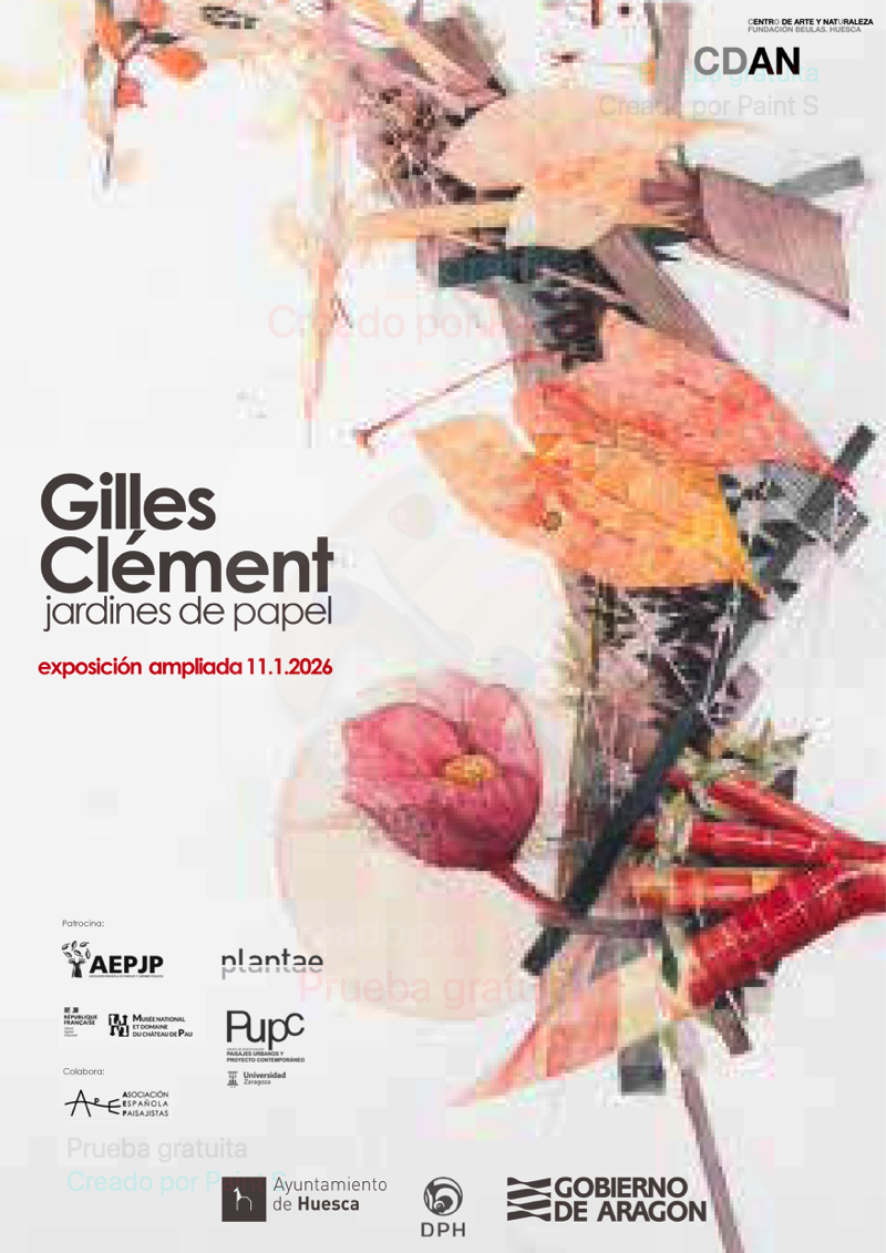 CDAN CARTEL GILLES CLEMENT ampliada